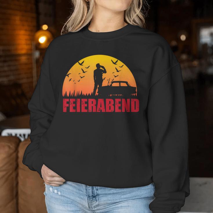 Trabant Beer Evening Sweatshirt Frauen Lustige Geschenke