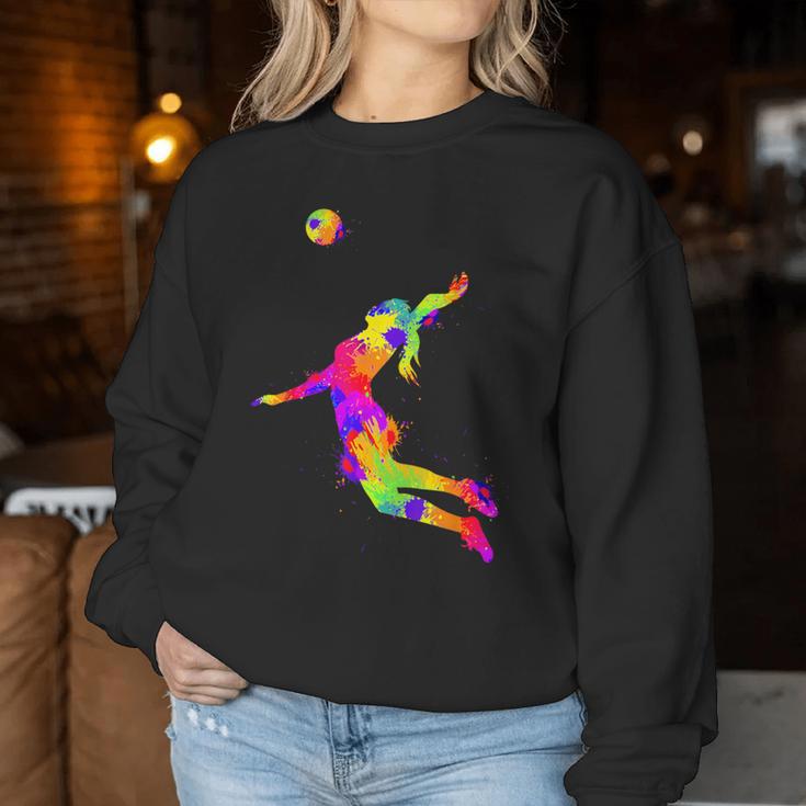 Volleyball Girls'olleyball Women's Sweatshirt Frauen Lustige Geschenke