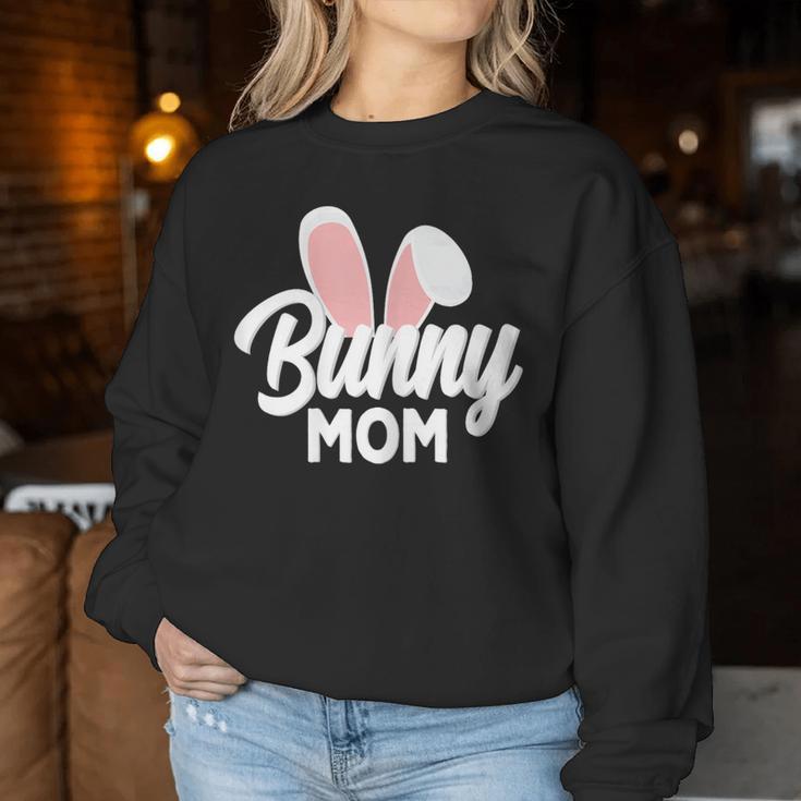 Women's Bunny Mom Rabbit Rabbit Sweatshirt Frauen Lustige Geschenke