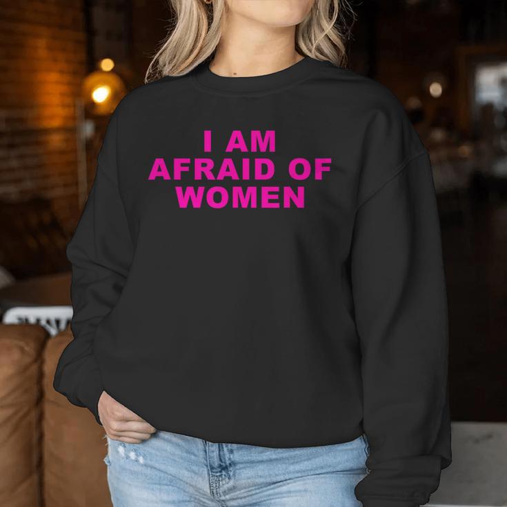 Women's Ich Habe Angst Sweatshirt Frauen Lustige Geschenke