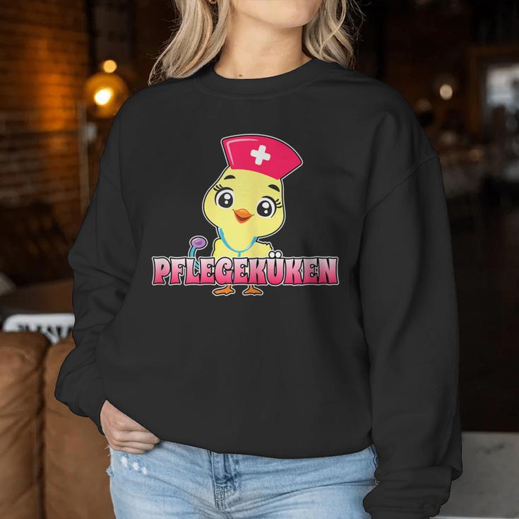 Women's Nursing Chick Altenpflegerin Azubi Sweatshirt Frauen Lustige Geschenke