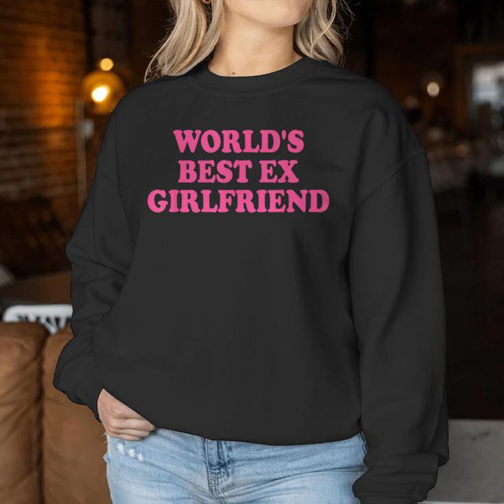 World's Best Ex Girlfriend Sweatshirt Frauen Lustige Geschenke