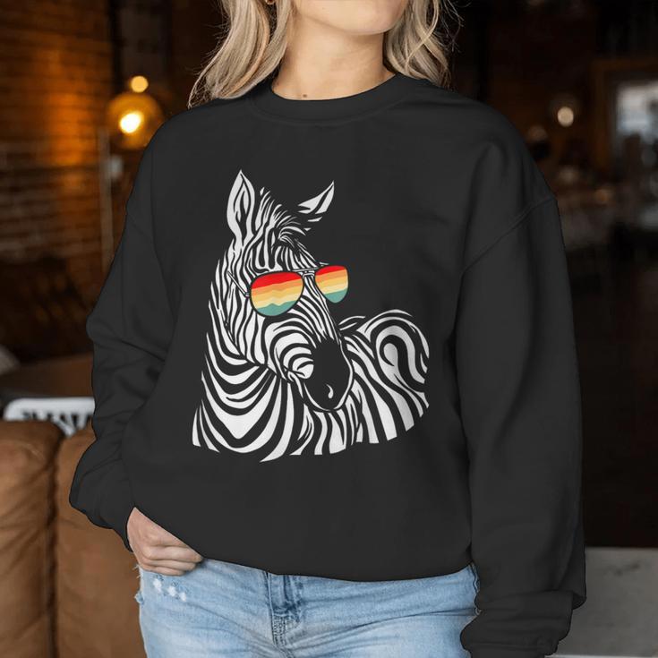 Zebra Horse Africa Animal Safari Boy Wild Sweatshirt Frauen Lustige Geschenke