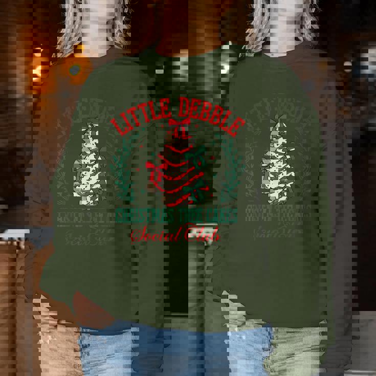 Christmas Tree Cake Social Club Christmas Coquette Kid Women Sweatshirt Personalized Gifts