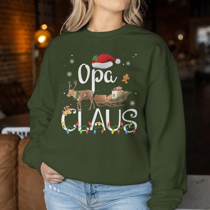 Grandpa Claus Grandma Santa Claus Pyjamas Christmas Grandpa Sweatshirt Frauen Lustige Geschenke