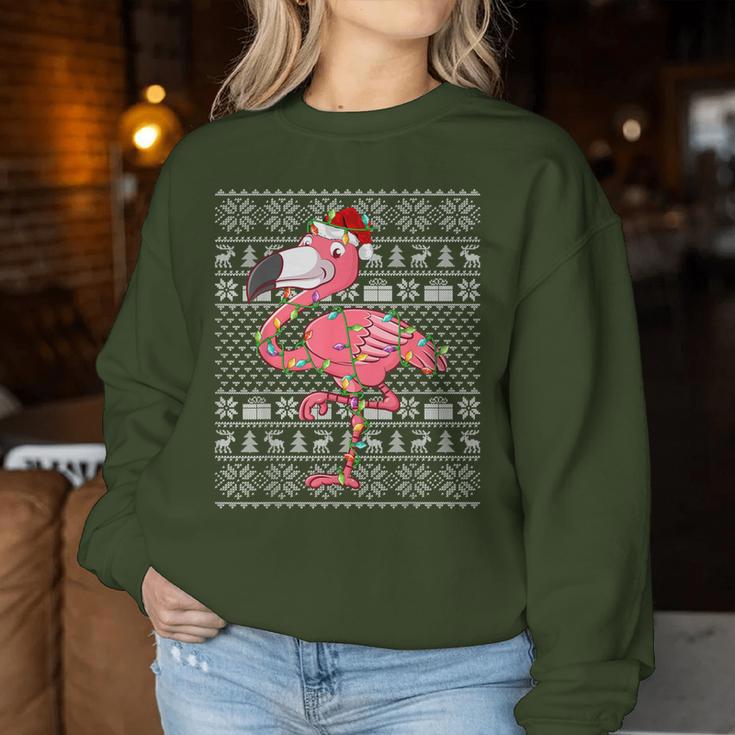 Ugly Christmas shops Sweater Xmas Size Large Flamingo