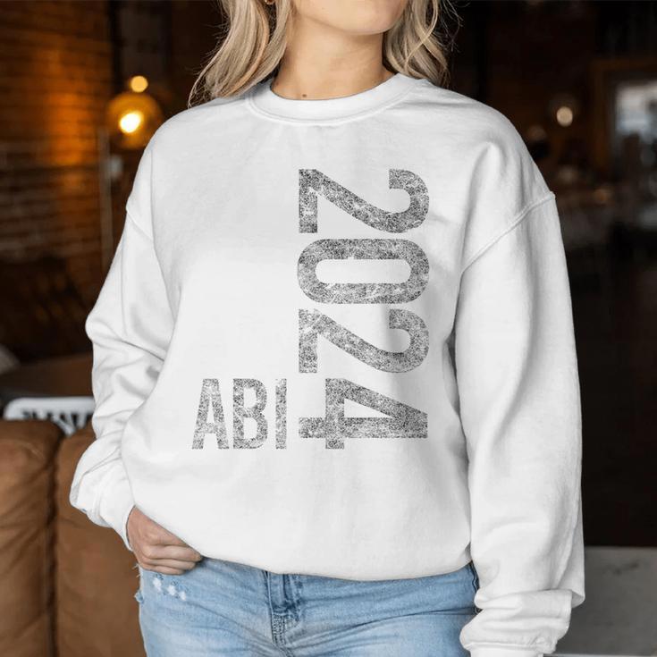 Abitur 2024 Geschenk Junge Mädchen Abi 2024 Sweatshirt Frauen Lustige Geschenke