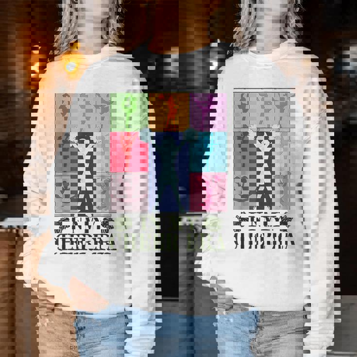 In My Cheer Era Cheer Leader Cheering Leadering Girls Women Sweatshirt Personalized Gifts