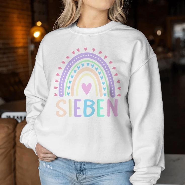 Children's Seven 7 Jahre Mädchen Geburtstag Sweatshirt Frauen Lustige Geschenke