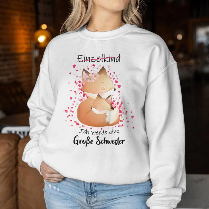 Children's Single Child I Will Big Sister 2025 Girls' Sweatshirt Frauen Lustige Geschenke