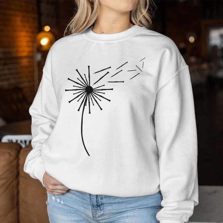 Dandelion Oboe For Oboist Oboe Sweatshirt Frauen Lustige Geschenke