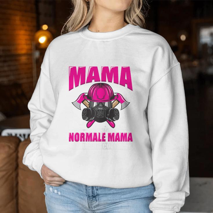 Fire Brigade Mama Im Einatz Fire Brigade Sweatshirt Frauen Lustige Geschenke