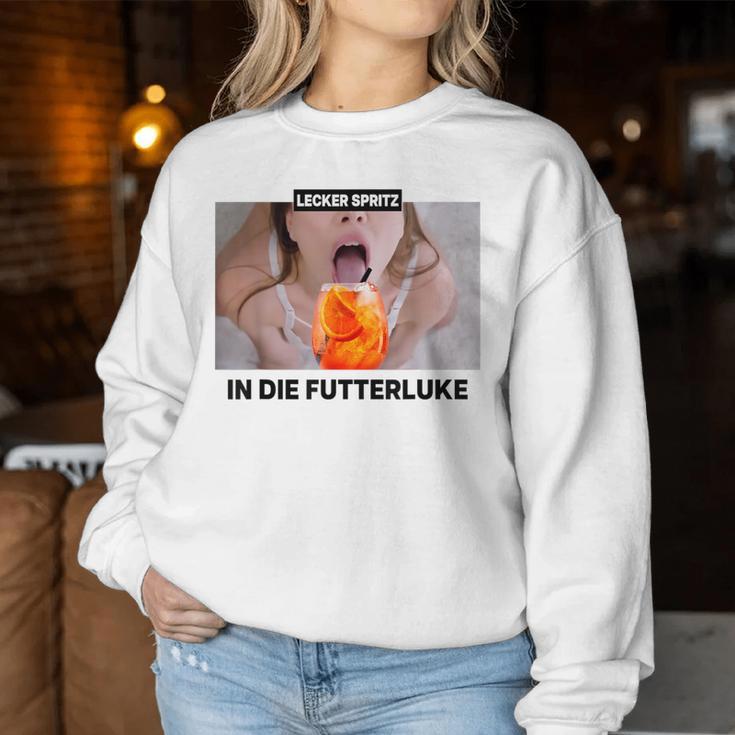 Hot Spritzi Girl Meme Sweatshirt Frauen Lustige Geschenke