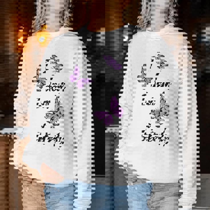 Mariposa Mariposaserano Damas Es Niños Niñas Sudadera Mujer Regalos divertidos