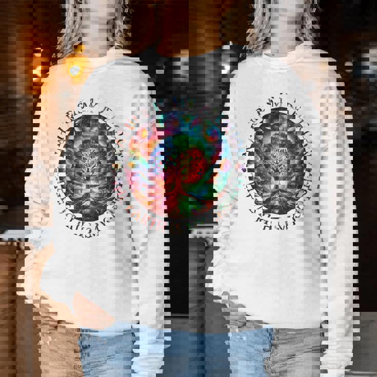 Nature Is My Religion The Earth Is My Church Mandala Tree Women Sweatshirt Unique Gifts