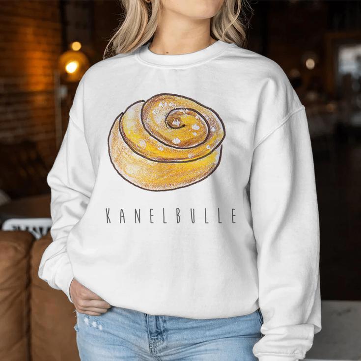 Sweden Kanelbulle Cinnamon Snail Baking Fika Coffee Sweatshirt Frauen Lustige Geschenke