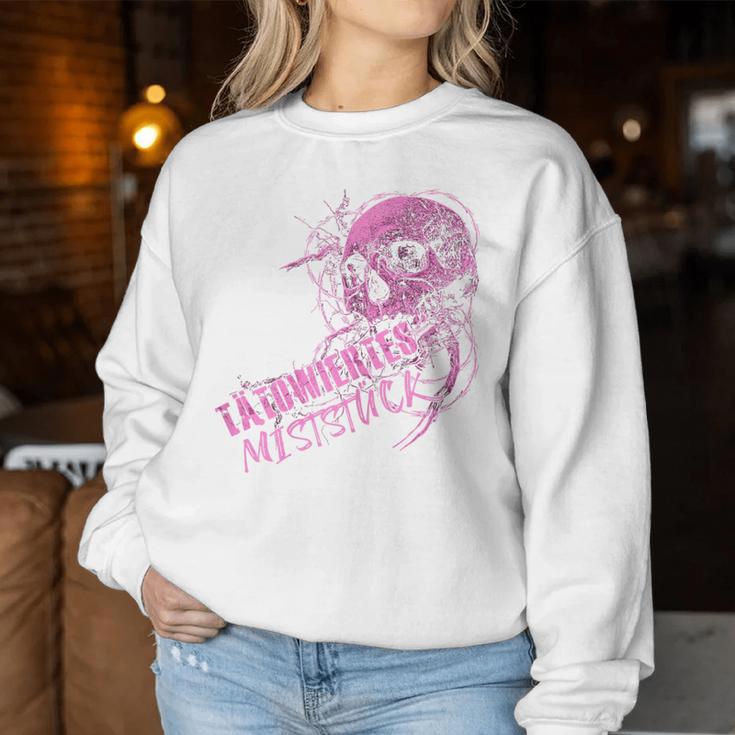 Women's Ich Bin Ein Tattooed Mistpiece Sweatshirt Frauen Lustige Geschenke