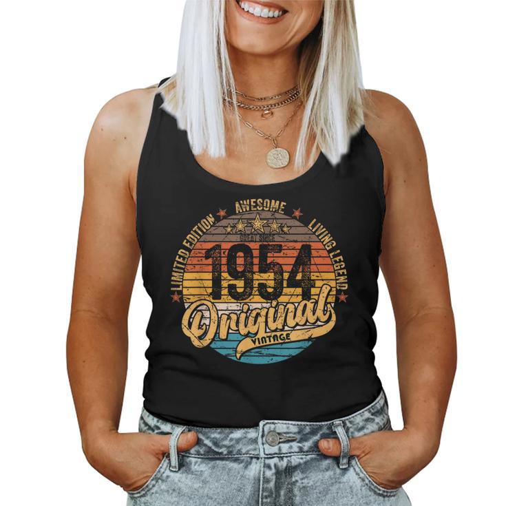 1954Intage Birthday Retrointage Tank Top Frauen