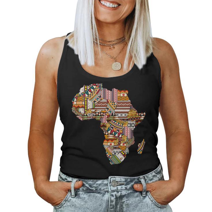 Débardeur Femme Fière Femme Africaine - Design Carte Afrique, Léger Et Coupe Classique