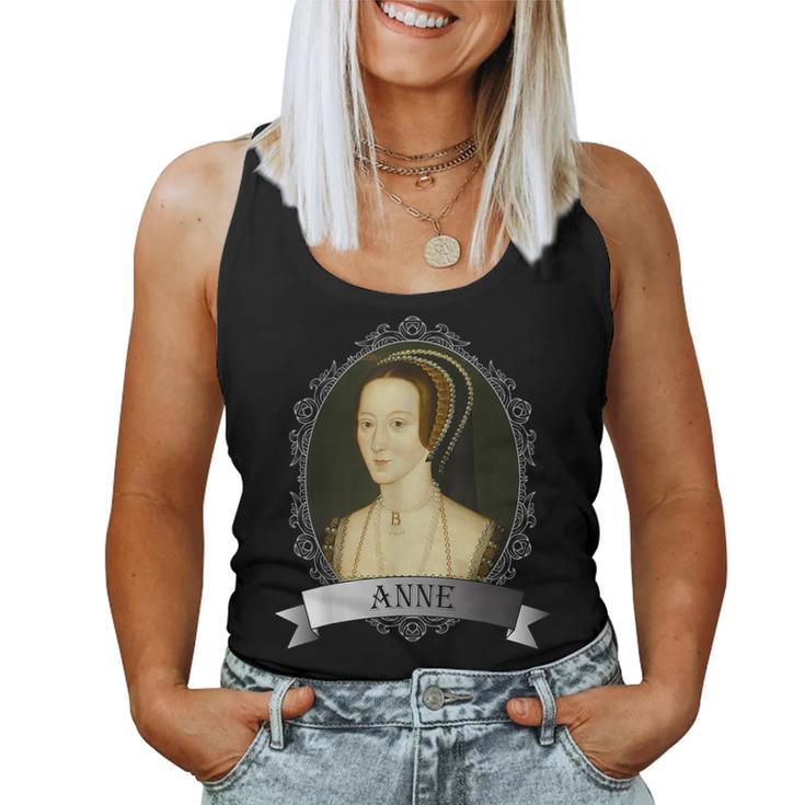 Anne Boleyn Queen Of England Tank Top Frauen