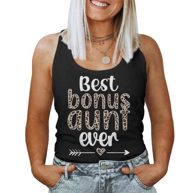 Best Bonus Aunt Ever Step Aunt Bonus Aunt Tank Top Frauen