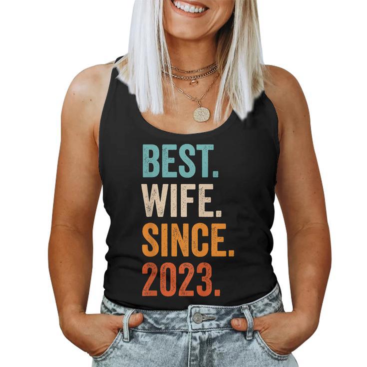 Best Wife Since 2023 1 Hochzeitstag 1 Jahr Tank Top Frauen