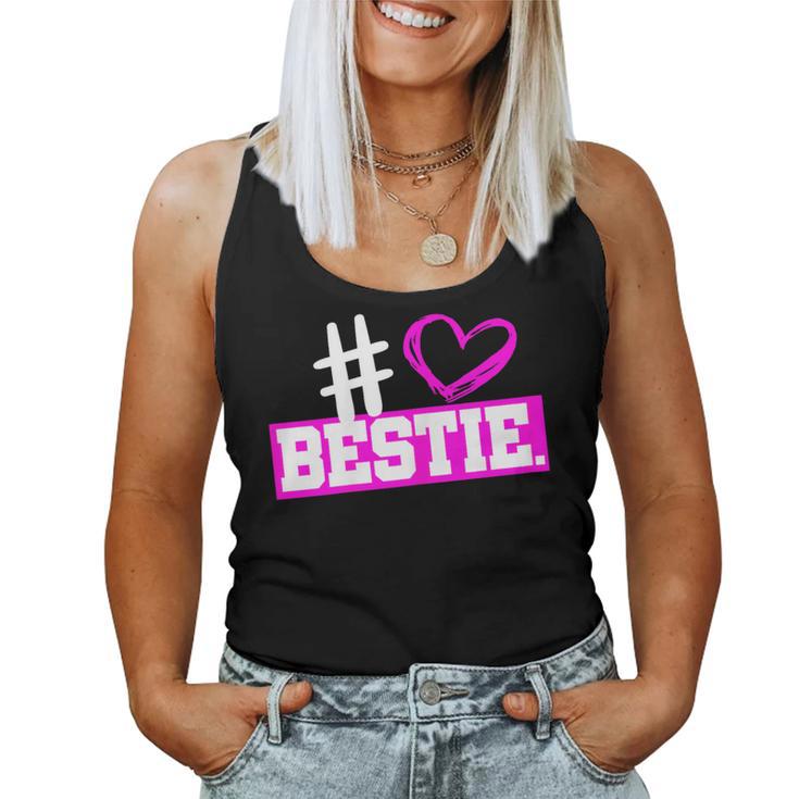 Bff Bestie Best Friend For Two Bffs Girls' Partner Look Tank Top Frauen