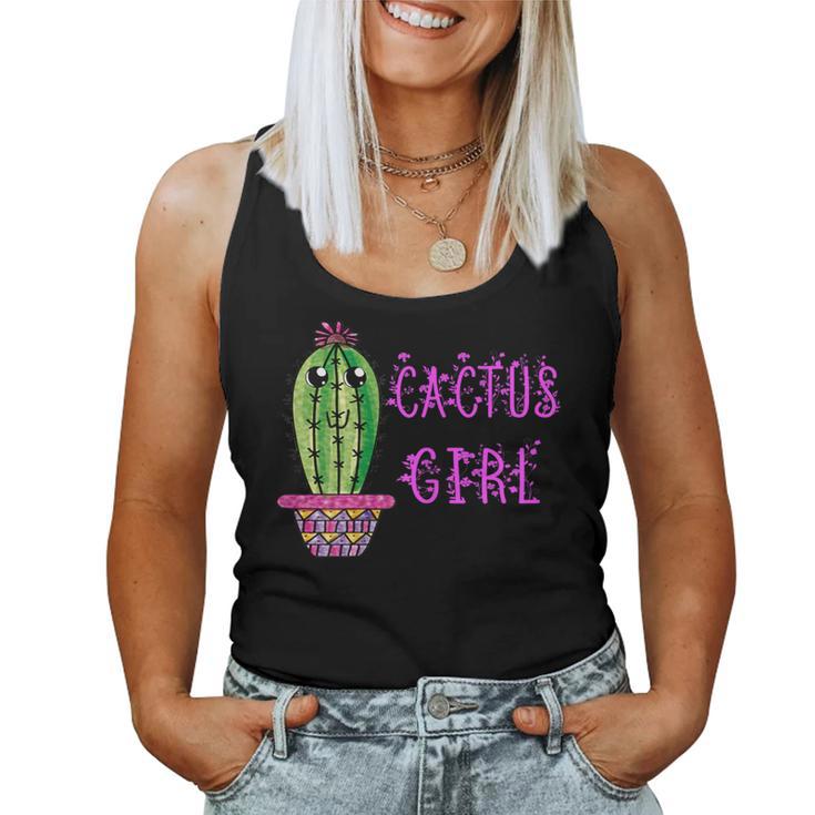 Cactus Girl Cactus Girl Cute Cactus Plants Cactus Tank Top Frauen