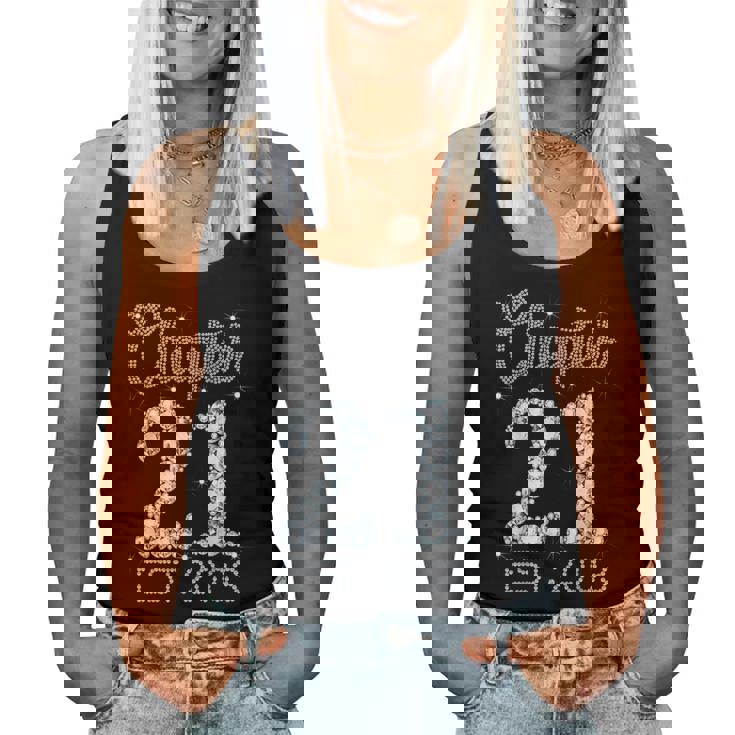 Chapter 21 Est 2003 Happy 21St Birthday Girl For Her Women Tank Top