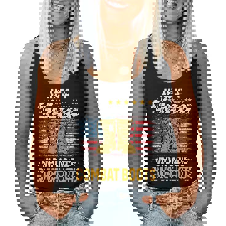 Female Veteran Boot For Veteran And Veteran Mom Women Tank Top Female Veteran Boot For Veteran And Veteran Mom Women Tank Top