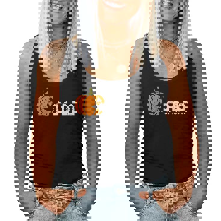 Halloween Gamer Gaming Pumpkin Ghost Boys Women Tank Top