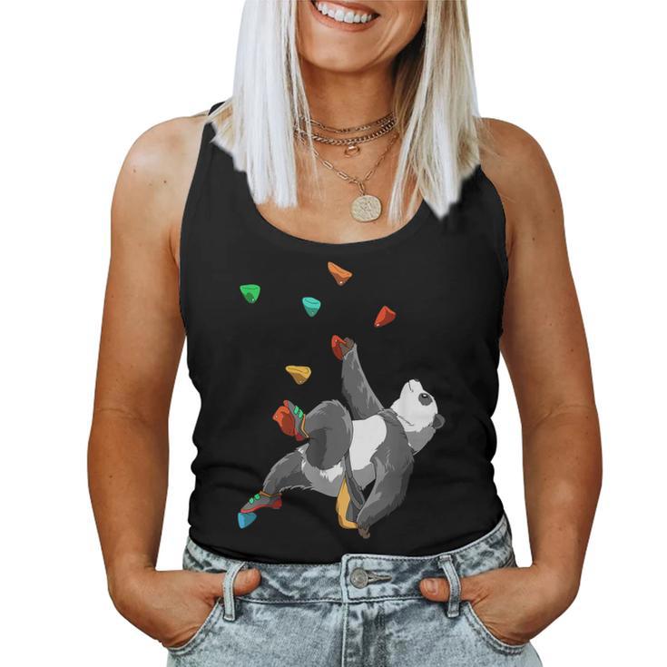 Panda Bouldering And Climbing Tank Top Frauen