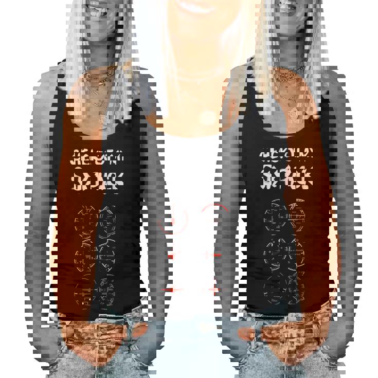 Pilot For Aviation Airplane Pilot Women Tank Top
