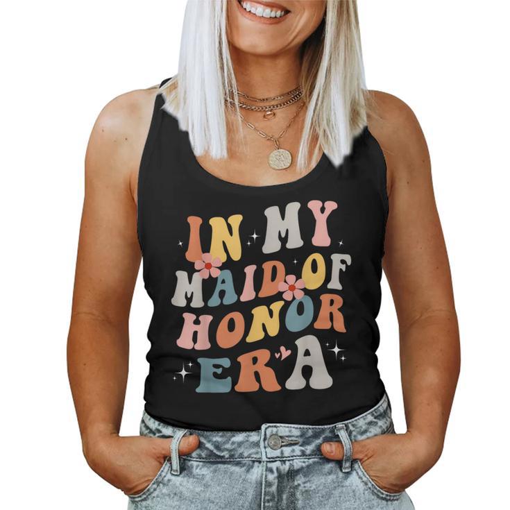 Groovy In My Maid Of Honor Stag Party Tank Top Frauen