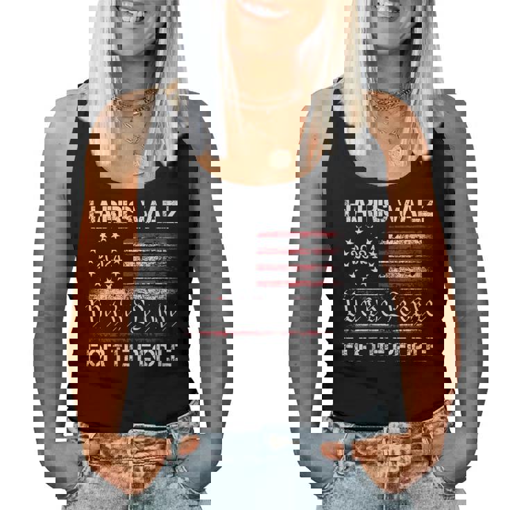 Harris Waltz 2024 For The People Kamala Harris Tim Waltz Women Tank Top
