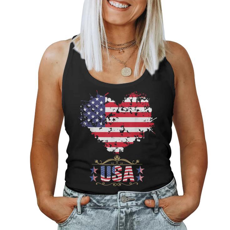 Débardeur Drapeau Américain USA Patriotique - Coupe Classique, Léger, Manches Courtes, Pour Homme Et Femme