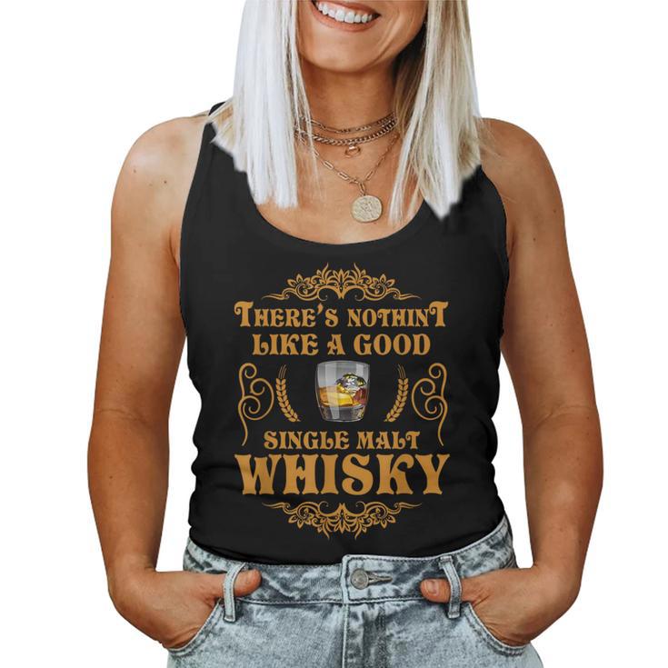 Islay Single Malt Whisky Drinker Whiskey Slogan Tank Top Frauen