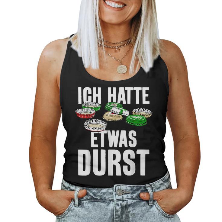 Kronkorken Beer Saufen Tank Top Frauen