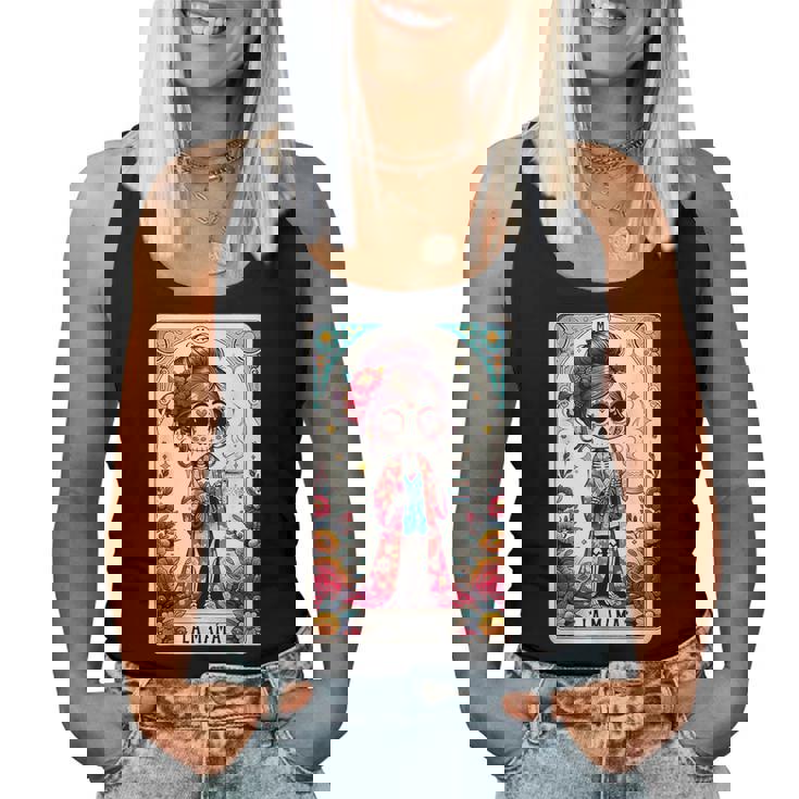 La Mamá Tarot Card Mexican Mom Spanish Women Tank Top