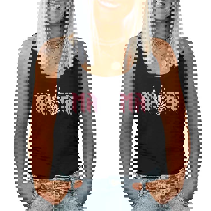 Mama Of The Bad Two The Bone Birthday 2 Years Old Birthday Women Tank Top