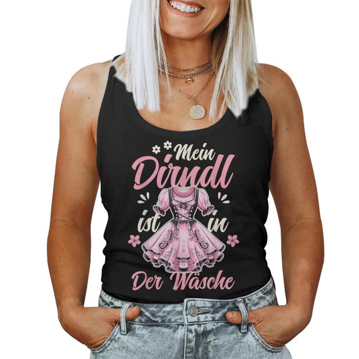 Mein Dirndl Ist In Der Wäsche Costume Women's Costume Tank Top Frauen