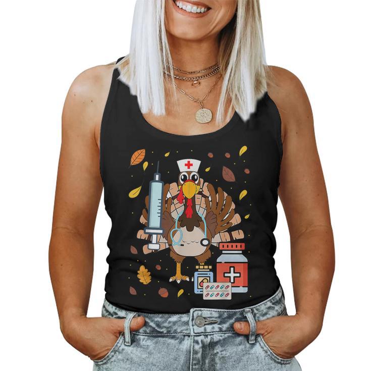 Nurse Thanksgiving Thanksgiving Nurse Life Women Tank Top