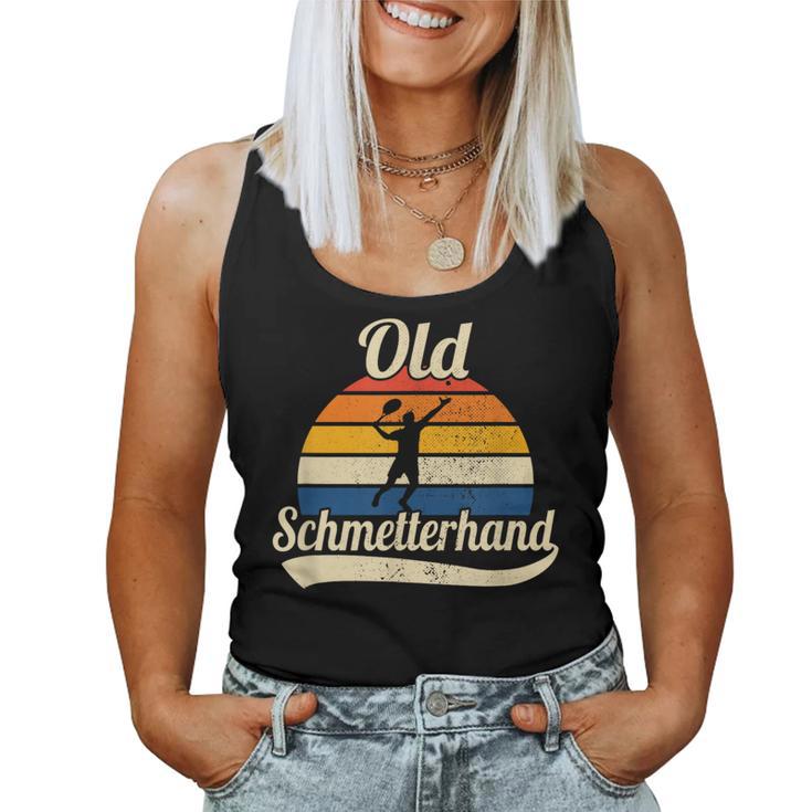 Old Butterfly Hand Retro Tennis Tank Top Frauen