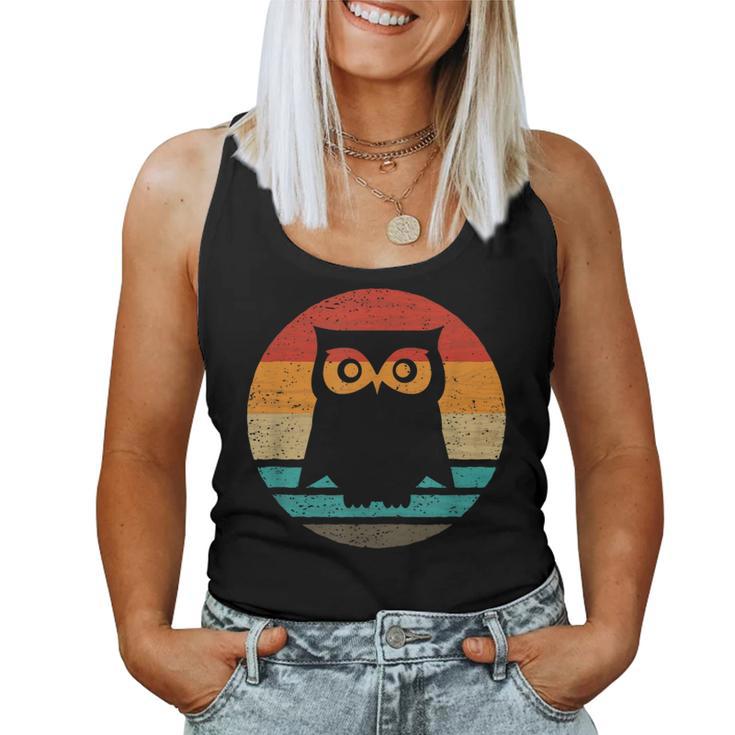 Owl Retro Styleintage Tank Top Frauen