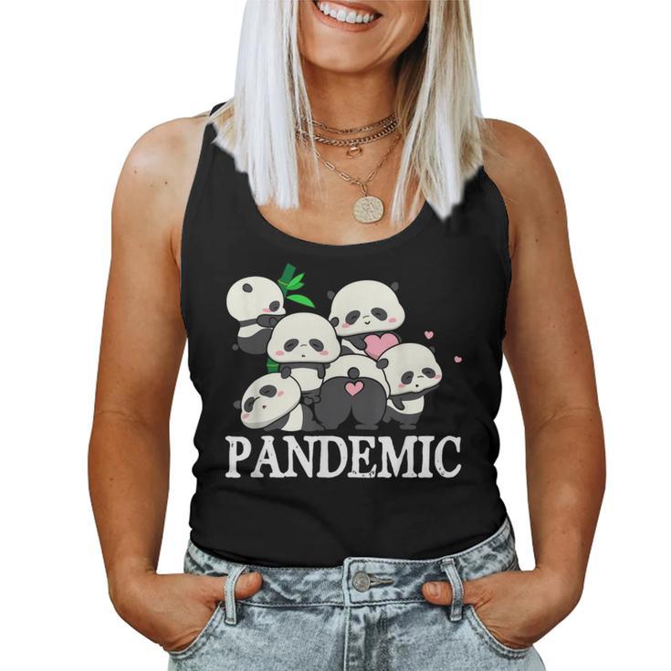 Débardeur Adorable Panda Cœur Saint-Valentin - Cadeau Mignon Pour Homme, Femme Et Enfant
