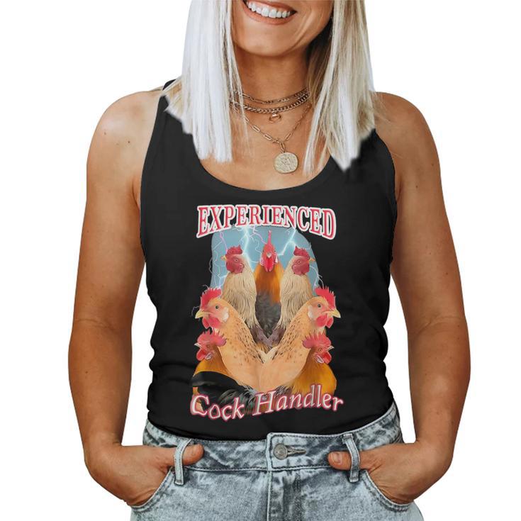 Professional Rooster Handler Chicken And Rooster Tank Top Frauen