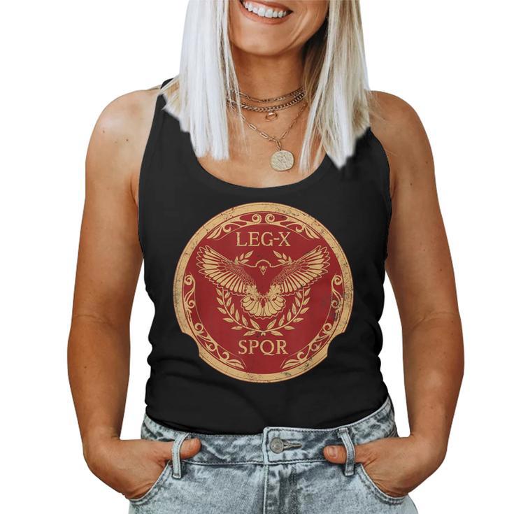 Roman Eagle Legio X Equestris Roman Legion Emblem Tank Top Frauen