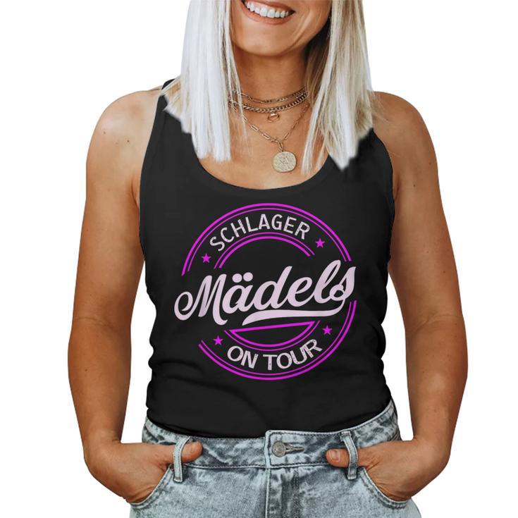 Schlagermädels On Tour Women's Sexy Schlager Tank Top Frauen