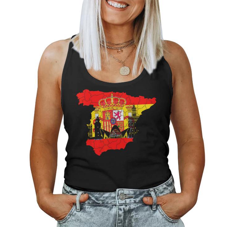 Spain Women's Madrid Spain Espanol Barcelona S Tank Top Frauen