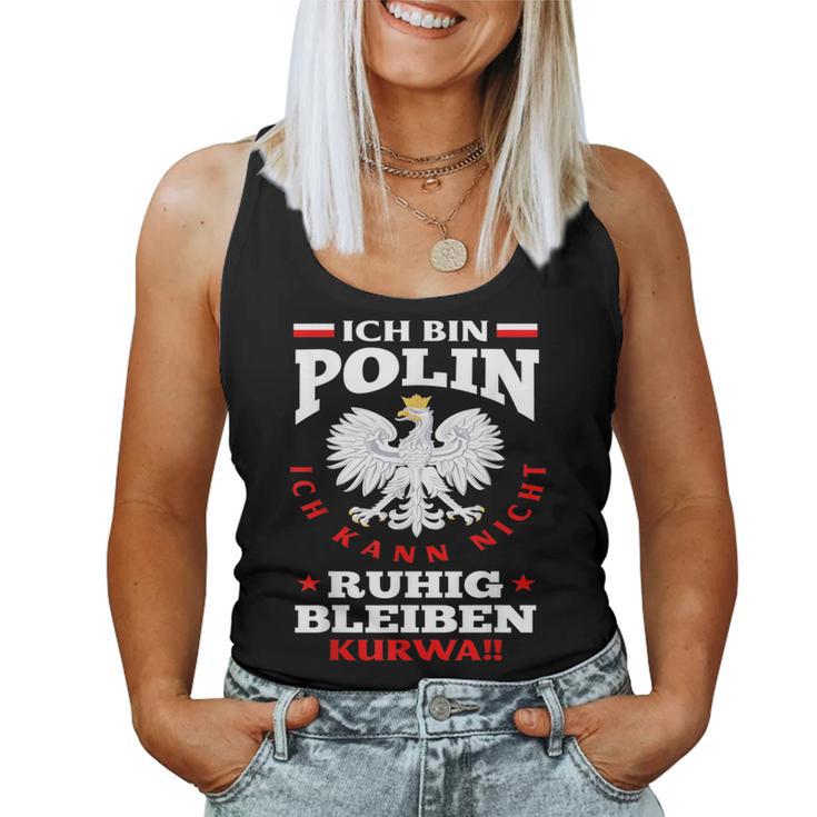 Women's Kurwa Pole Polin Homeland Polska S Tank Top Frauen